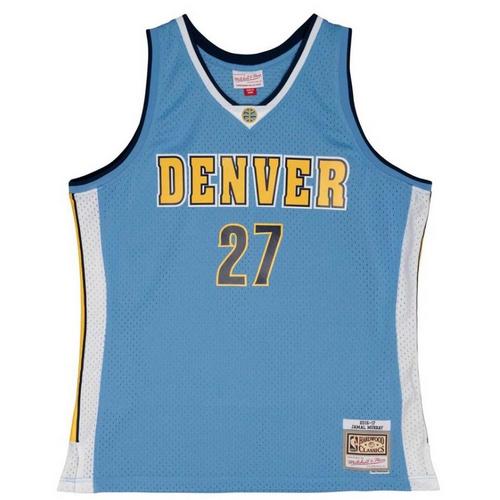 Mitchell and Ness Denver Nuggets Jamal Murray #27 Road 2017 Jersey - Primary Image