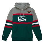 Mitchell and Ness Minnesota Wild Script Coach Hoodie - Thumbnail 1 of 2