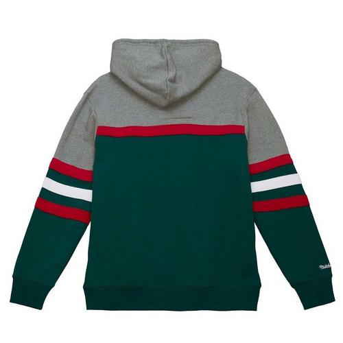Mitchell and Ness Minnesota Wild Script Coach Hoodie - Primary Image