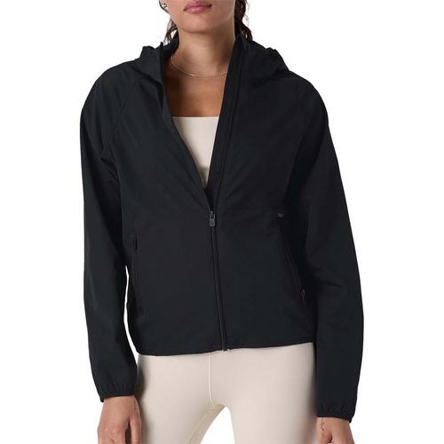 Women's Vuori Renew Trainer Hooded Rain Jacket - Primary Image