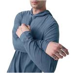 Men's Vuori Strato Tech Long Sleeve Hooded Shirt - Thumbnail 2 of 3