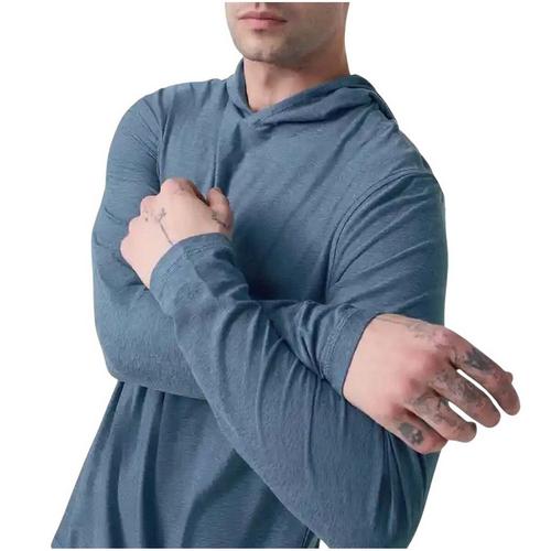 Men's Vuori Strato Tech Long Sleeve Hooded Shirt - Primary Image