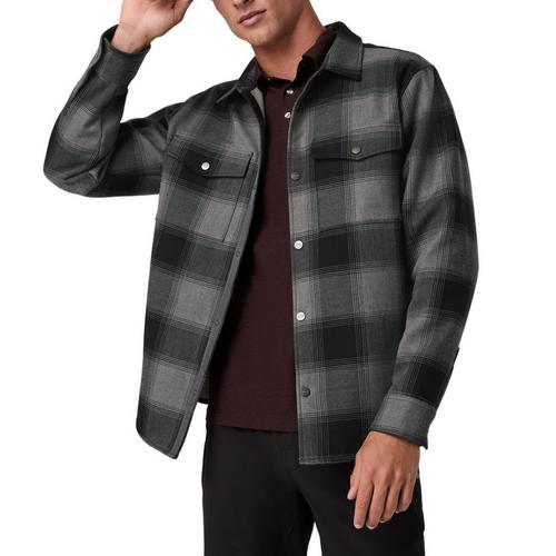 Men's Vuori Range 2.0 Long Sleeve Shacket - Primary Image