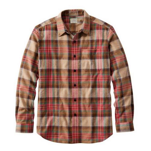 Men's L.L.Bean Scotch Plaid Long Sleeve Flannel - Primary Image