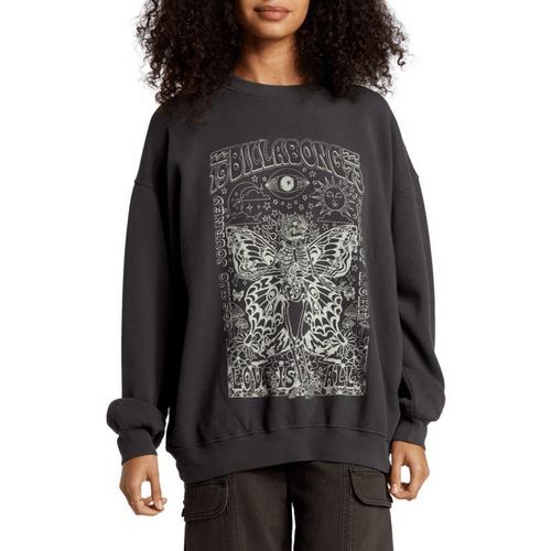 Women's Billabong Ride In Oversized Crewneck Sweatshirt - Primary Image
