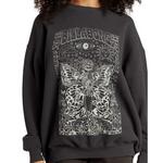 Women's Billabong Ride In Oversized Crewneck Sweatshirt - Thumbnail 3 of 5