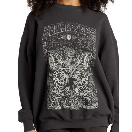 Women's Billabong Ride In Oversized Crewneck Sweatshirt - Primary Image