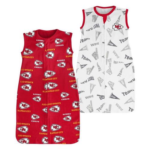 Genuine Stuff Baby Kansas City Chiefs Sleeper 2 Pack - Primary Image