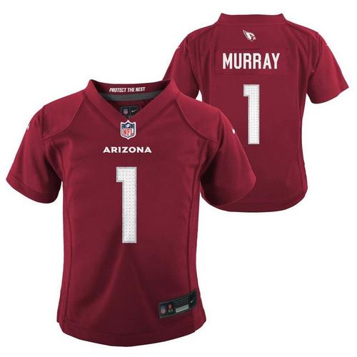 Genuine Stuff Kids' Arizona Cardinals Kyler Murray #1 Game Jersey - Primary Image