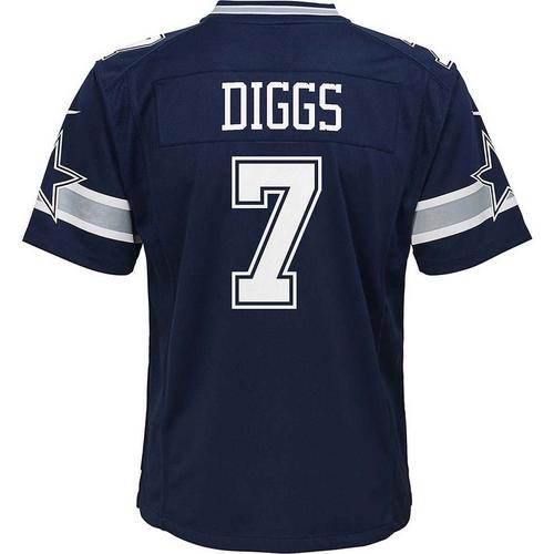 Nike Kids' Dallas Cowboys Trevon Diggs #7 Game Jersey - Primary Image