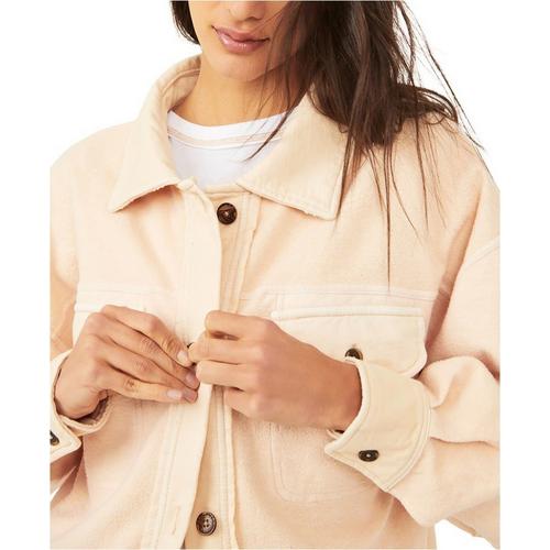 Women's Free People Ruby Long Sleeve Shacket - Primary Image