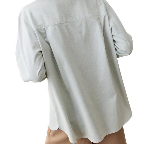 Women's Marine Layer Jane Relaxed California Oxford Long Sleeve Button Up Shirt - Primary Image