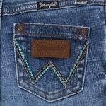 Girls' Wrangler Retro Trouser Straight Jeans - Thumbnail 2 of 3