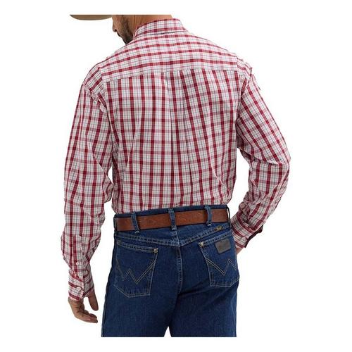 Men's Wrangler George Strait Collection Long Sleeve Shirt - Primary Image