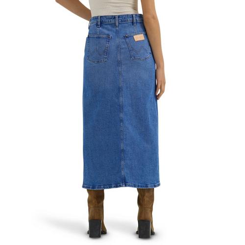 Women's Wrangler Denim Skirt - Primary Image