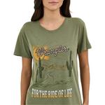 Women's Wrangler Retro® For The Ride Of Life Boyfriend Fit T-Shirt - Thumbnail 3 of 4