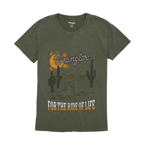 Women's Wrangler Retro® For The Ride Of Life Boyfriend Fit T-Shirt - Primary Image