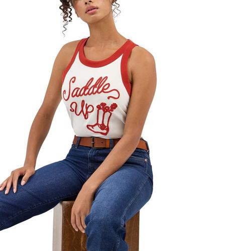 Women's Wrangler Vintage Ringer Tank Top - Primary Image
