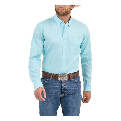 Men's Wrangler Cody Johnson One Pocket Long Sleeve Button Up Shirt - Primary Image