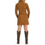 wrangler long sleeve corduroy dress 112367335 Women's Wrangler Corduroy Western Shirt Dress