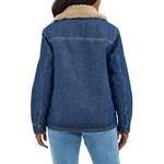 Women's Wrangler Western Sherpa Lined Denim Jacket - Thumbnail 4 of 6