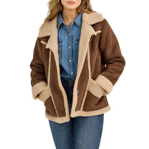 Women's Wrangler Faux Shearling Barn Jacket - Primary Image