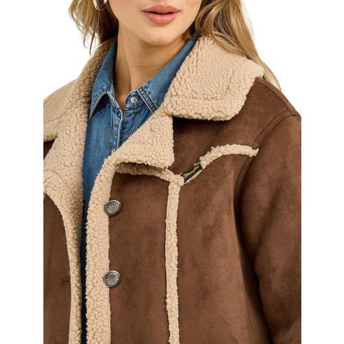 Women's Wrangler Faux Shearling Barn Jacket - Primary Image