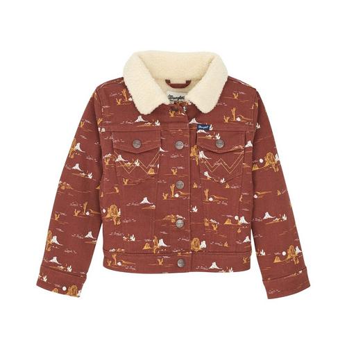 Girls' Wrangler Desert Canvas Jacket - Primary Image