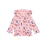 Baby Girls' Wrangler Horse Hooded Fleece Jacket - Thumbnail 1 of 3