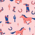 Baby Girls' Wrangler Horse Hooded Fleece Jacket - Thumbnail 3 of 3