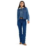Women's Wrangler Sherpa Lined Denim Vest - Thumbnail 6 of 6