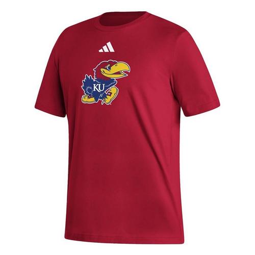 adidas Kansas Jayhawks Locker Room Logo T-Shirt - Primary Image