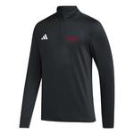 adidas Nebraska Cornhuskers Golf Script Long Sleeve 1/4 Zip - Thumbnail 1 of 4