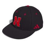 adidas Nebraska Cornhuskers Replica Baseball Fitted Hat - Thumbnail 1 of 3