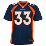 Nike Kids' Denver Broncos Javonte Williams #33 Alternate Jersey - Thumbnail 3 of 3
