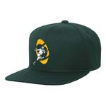 Mitchell and Ness Kids' Green Bay Packers Ground Snapback Hat - Thumbnail 1 of 3