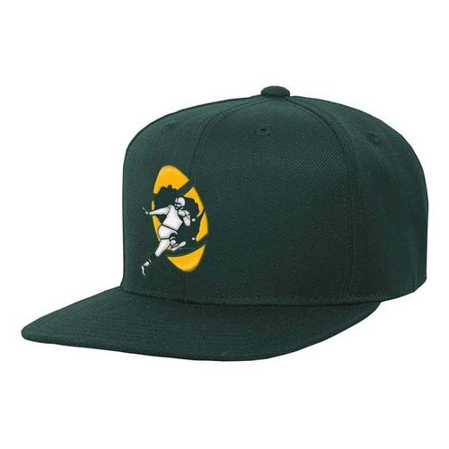 Mitchell and Ness Kids' Green Bay Packers Ground Snapback Hat - Primary Image