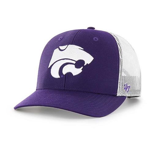 47 Brand Kids' Kansas State Wildcats Trucker Snapback Hat - Primary Image