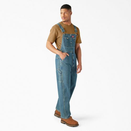 Men's Dickies Mens Indigo Bib Overalls - Primary Image