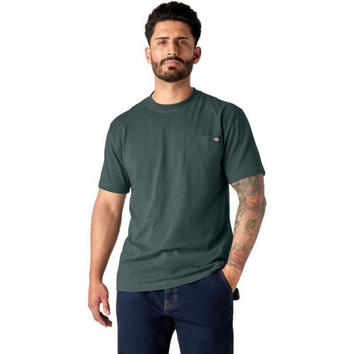 Men's Dickies Mens Heathered Heavyweight Pocket T-Shirt - Primary Image