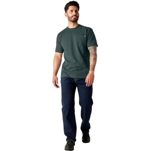 Men's Dickies Mens Heathered Heavyweight Pocket T-Shirt - Primary Image