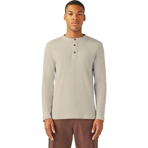 Men's Dickies Thermal Long Sleeve Henley - Primary Image