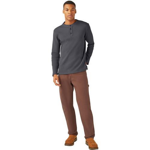 Men's Dickies Thermal Long Sleeve Henley - Primary Image