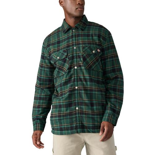 Men's Dickies Sherpa Line Long Sleeve Shacket - Primary Image