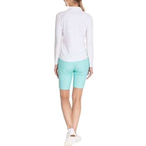 Women's Sport Haley Sunscape Mock Long Sleeve 1/4 Zip - Primary Image