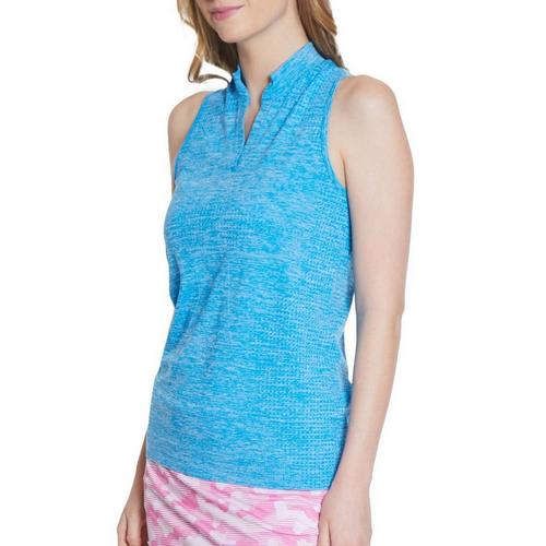 Women's Sport Haley Halo Racerback Sleeveless Polo - Primary Image