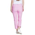 Women's Slimsation by Sport Haley Print Pull-on Crop Chino & Khaki,Travel & Commute Golf Pants - Thumbnail 3 of 3