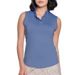 Women's Sport Haley Coco Sleeveless Polo - Thumbnail 1 of 3