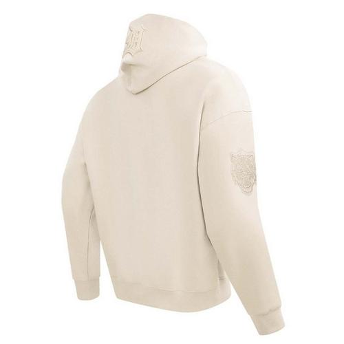 Pro Standard Detroit Tigers Neutral Drop Shoulder Fleece Hoodie - Primary Image