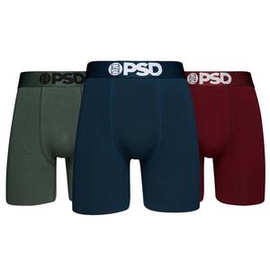 Men's PSD Cotton 3 Pack Boxer Briefs